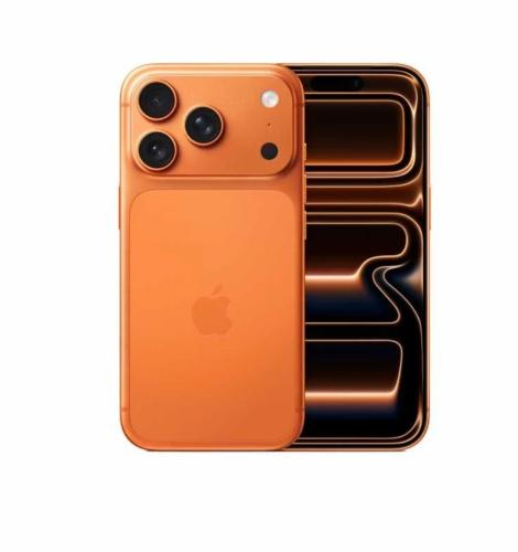 جوال ايفون 17 برو سعة 256 جيجا لون البرتقالي كونى