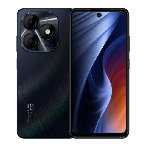 جوال ايتل p55 سعة 128 جيجا ورام 24 اسود الجيل الخا...