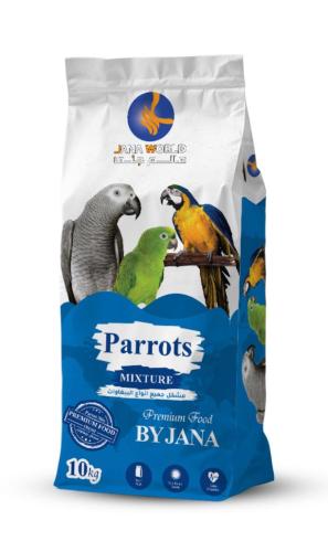 اكل ببغاء كبير مشكل