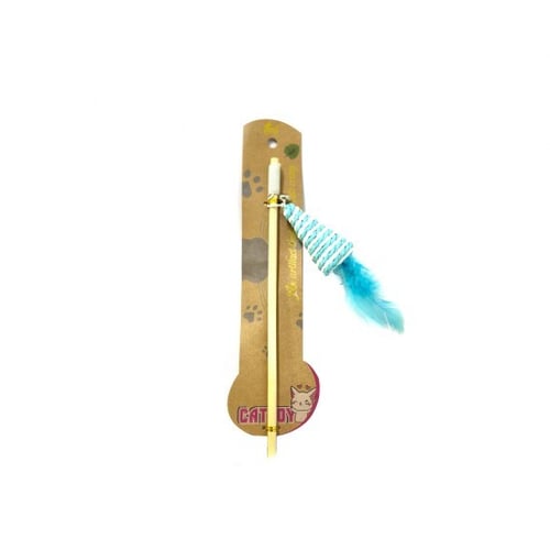 لعبة للقطط على شكل سنارة صيد (متعدد الالوان )