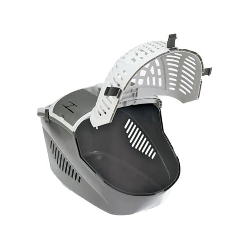 ام بي اس أفيور صندوق تنقل للحيوانات الأليفة, رمادي