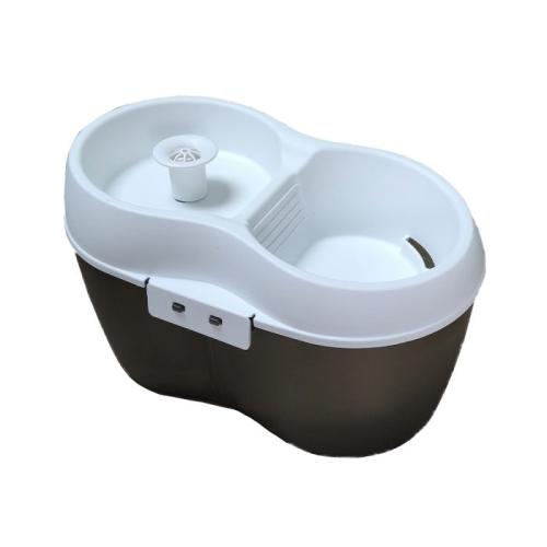 نافورة مياه للقطط Cat H2O، بيضاء، 2 لتر