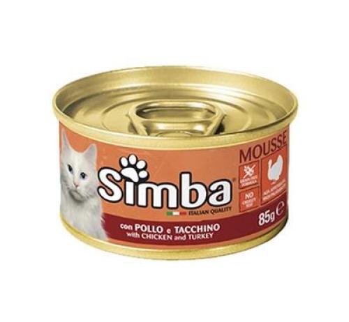 سيمبا | طعام رطب للقطط بالدجاج والديك الرومي 85جرا...