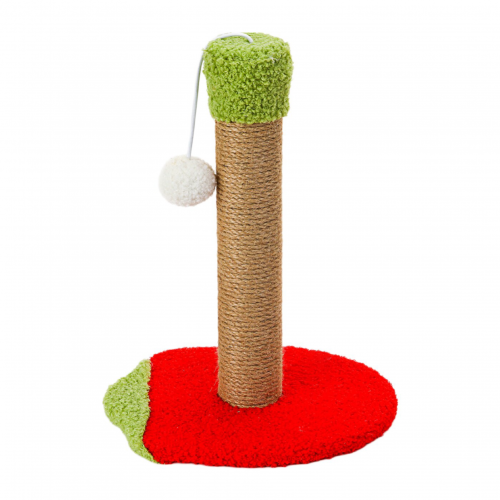 خداشة مع كرة لعب للقطط الصغيرة ارتفاع 33سم