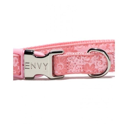 زولكس طوق الكلاب انفي فلورا 15 ملم وردي