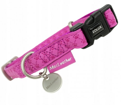 زولكس ماك ليذر طوق كلب ، مقاس15ملم