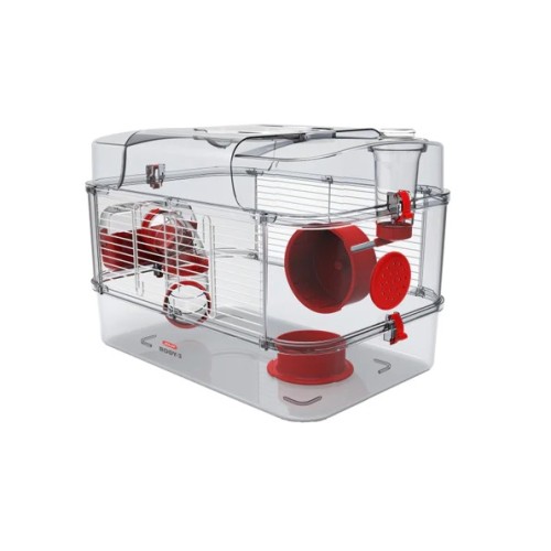 زولكس رودي دور واحد قفص حجم وسط للقوارض