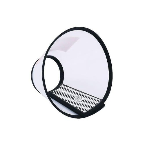 غطاء حماية للحيوانات الأليفة على شكل دائرة بيضاء