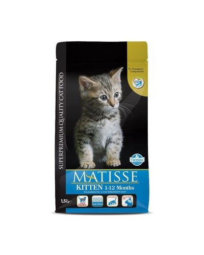 فارمينا ماتيس طعام جاف للقطط الصغيرة-كيتن بالدجاج...