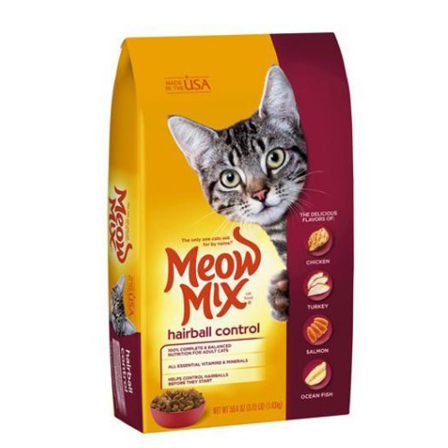 مياو ميكس دراي فود التحكم في كرات الشعر 1.43كغ