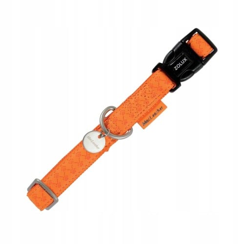 زولكس طوق قابل للتعديل ماك ليذر 20ملم برتقالي