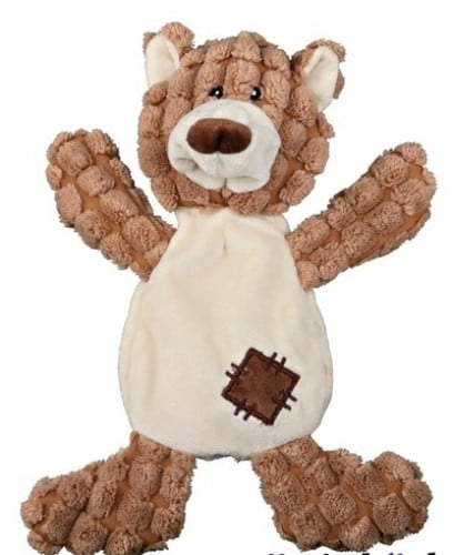 تركسي دب قطيفة بدون حشوة لعبة للكلاب