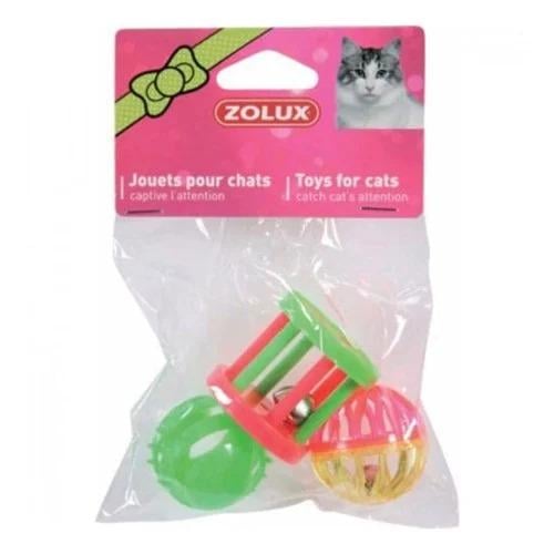 زولكس ٣ كرات متنوعة، بأحجام مختلفة