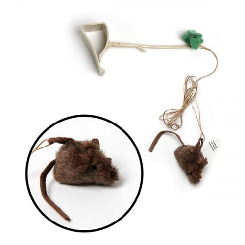 اوربتس لعبه تفاعليه للقطط, فأر يعلق على الباب