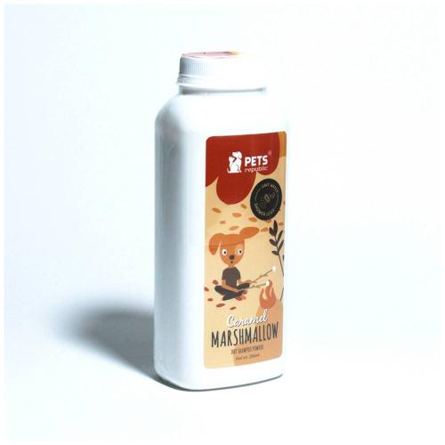 بيتس ريبابليك شامبو جاف بودرة مارشملو للقطط والكلا...