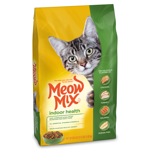 مياو مكس اندور هيلث طعام جاف للقطط المنزلية البالغ...
