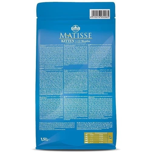 فارمينا ماتيس طعام جاف للقطط الصغيرة-كيتن بالدجاج...