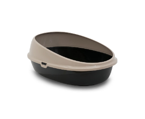 ام بي برغامو حوض فضلات للقطط بدون فلتر