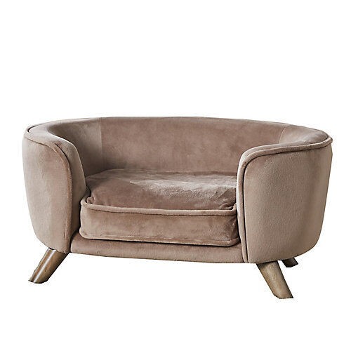 أريكة الحيوانات الأليفة رومي باللون البيج من Encha...