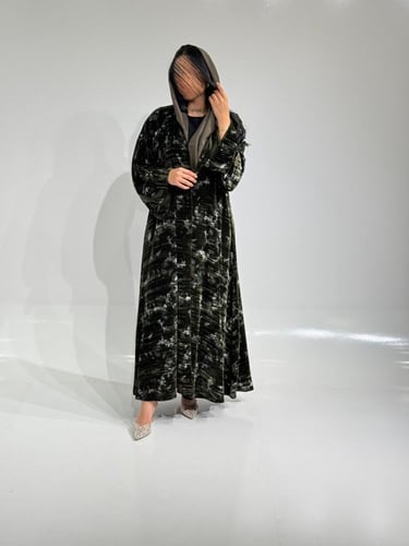 مخمل زيتي مطبوع