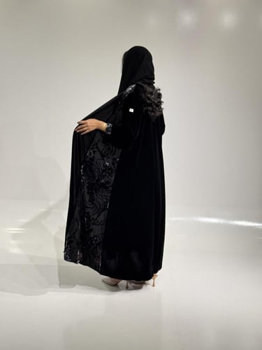 مخمل مع تدخيلات شيفون