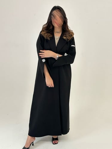 عباية جوخ أسود رسمي