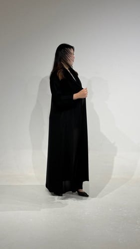 عباية بلاك بيري أكمام ضيقة