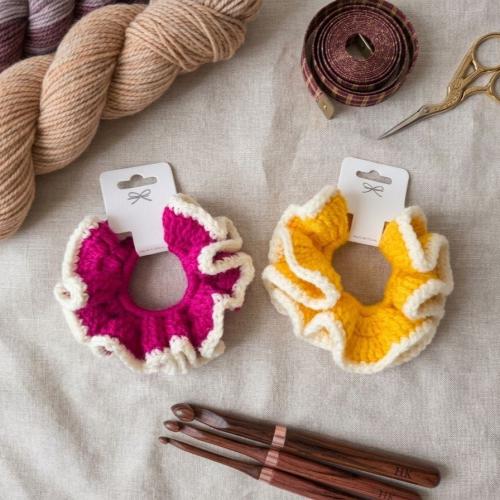 ربطة شعر Scrunchies متوسطة