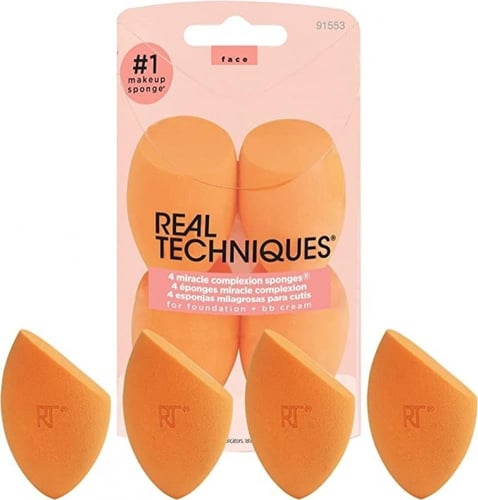 طقم اسفنجات ريل تكنيك لدمج كريم الاساس