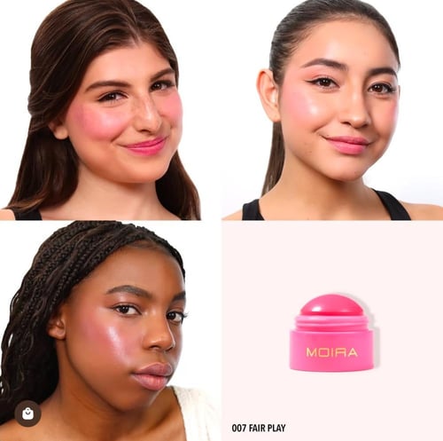 بلاشر كريمي مويرا - SOFT BLUSH BALM