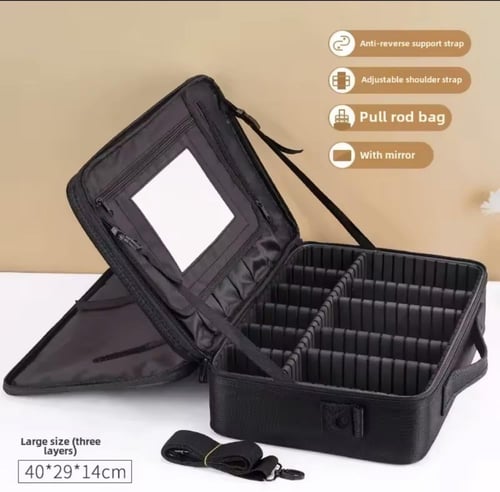 شنطة مكياج كتف كبير فارغة 40CM×29CM