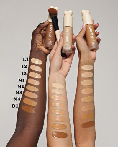 فونديشن كريم اساس هارتس - 35ML