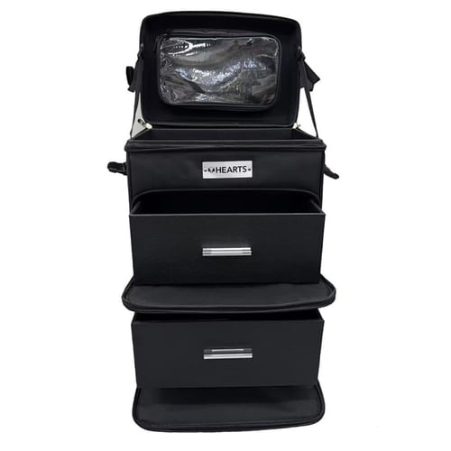 شنطة مكياج كبير مقسمة بعجلات