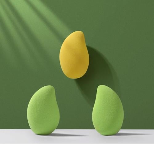 اسفنجة مكياج زينه حبتين شكل المانجو