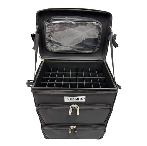 شنطة مكياج كبير مقسمة بعجلات