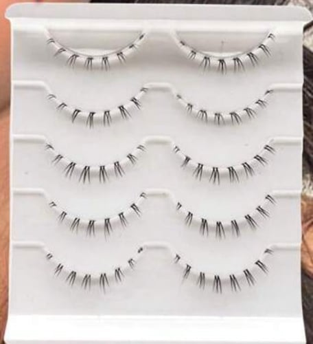 طقم رموش سفلية 5 أزواج