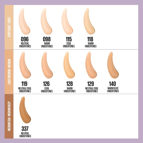 كريم اساس ميبلين سوبر ستاي - 35ml