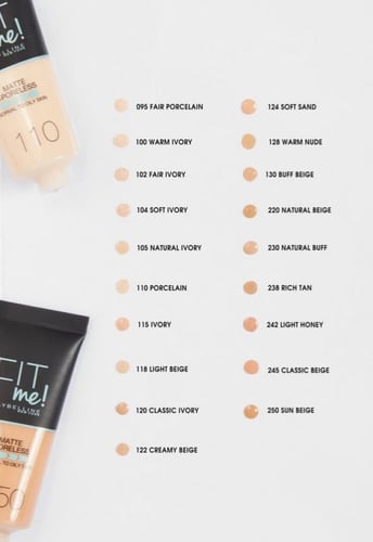 كريم اساس فيت مي ميبلين مات - 30ml