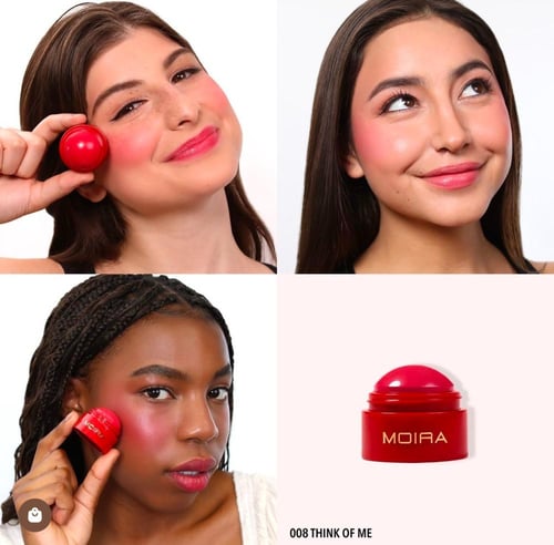 بلاشر كريمي مويرا - SOFT BLUSH BALM