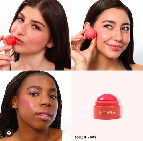 بلاشر كريمي مويرا - SOFT BLUSH BALM