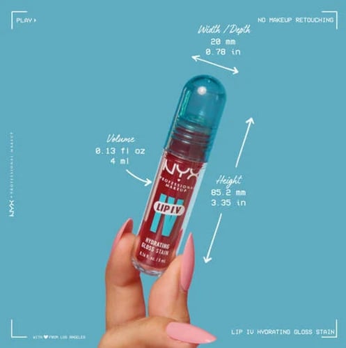 قلوس تنت نيكس مع سيروم lip i.v (5ml