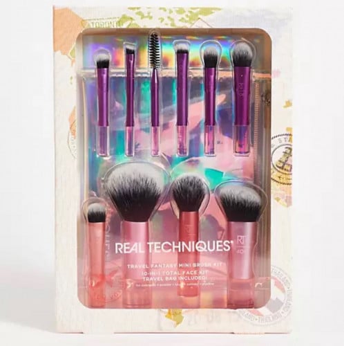 مجموعة فرش مكياج ريل تكنيك حجم ميني