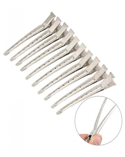 كلبسات شعر 10 حبه