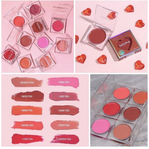 بلاشر كريمي مويرا loveheat cream blush