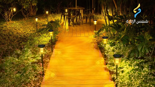 انارة حدائق كريستال لونين