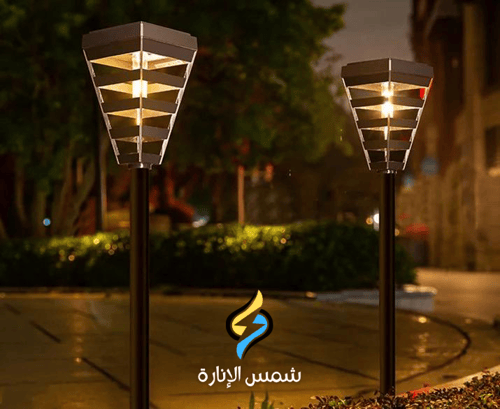 انارة حدائق غرس ديكورية لونين