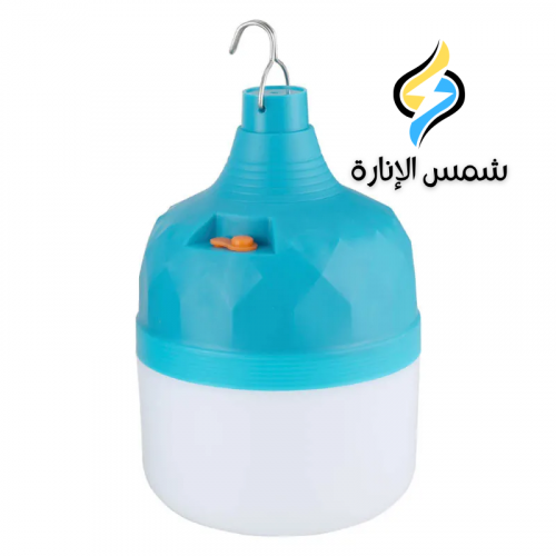 لمبة مع لوح طاقة شمسية