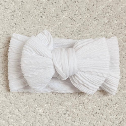 ربطة شعر أبيض