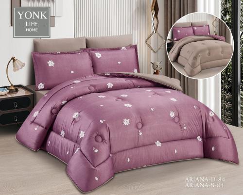طقم مفرش صيفي 6 قطع نفرين حشوة ثابتة ARIANA-086