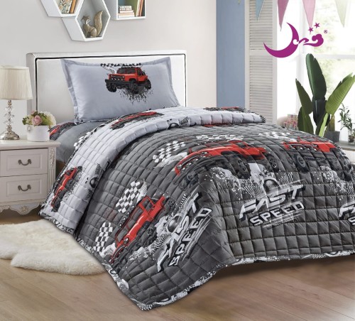 مفرش صيفي اطفال مضغوط 3 قطع BKT